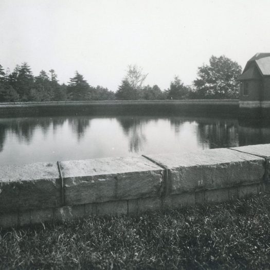 Photo of the first reservoir, Columbia Ave. Nashua.