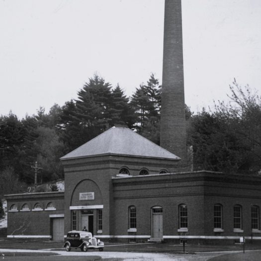 Photo of the Snow Station that was erected in 1893.